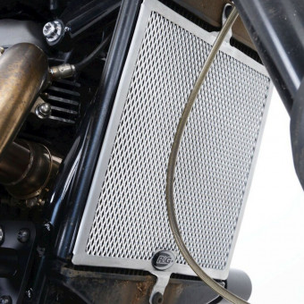 Protection de radiateur R&G Racing Grille de radiateur Alu Triumph Scrambler 1200 (19-21)