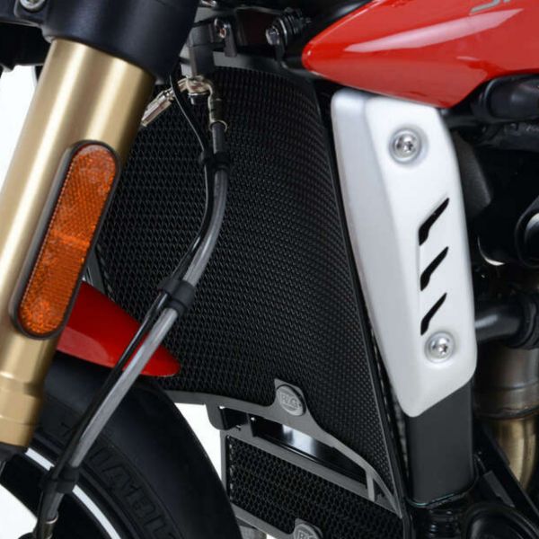 Protection de radiateur R&G Racing Grille de radiateur Alu Triumph Speed Triple 1050 (16-20)