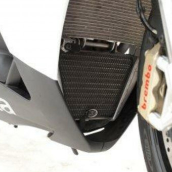 Protection de radiateur R&G Racing Grille de radiateur d'huile Alu Aprilia RSV4/Tuono V4 (09-18) Protection de radiateur R&G Racing Grille de radiateur d'huile Alu Aprilia RSV4/Tuono V4 (09-18)