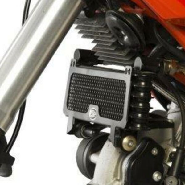 Protection de radiateur R&G Racing Grille de radiateur d'huile Alu Ducati Hypermotard 796/1100 (06-12)