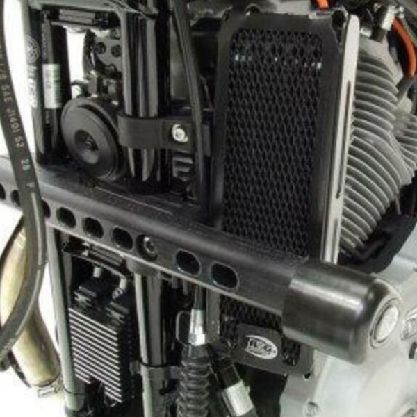 Protection de radiateur R&G Racing Grille de radiateur d'huile Alu Harley Davidson XR1200 (08-15)