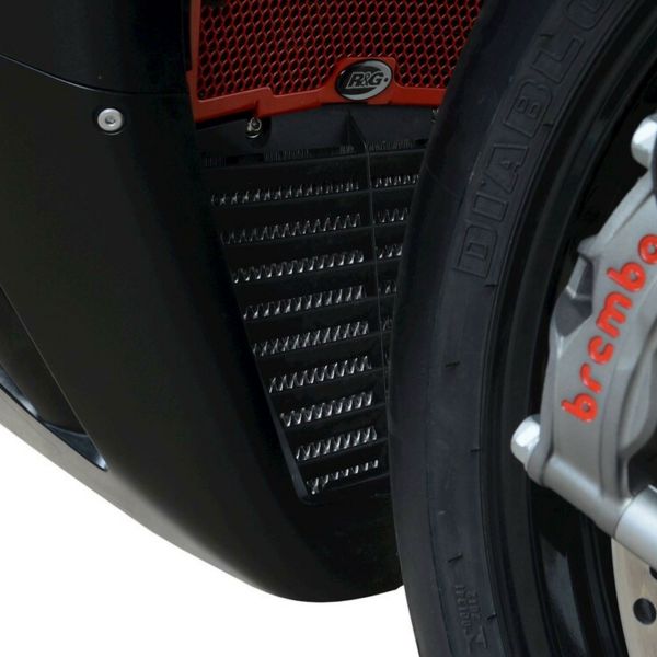 Protection de radiateur R&G Racing Grille de radiateur d'huile Alu Honda CBR1000R-RR (20-21)