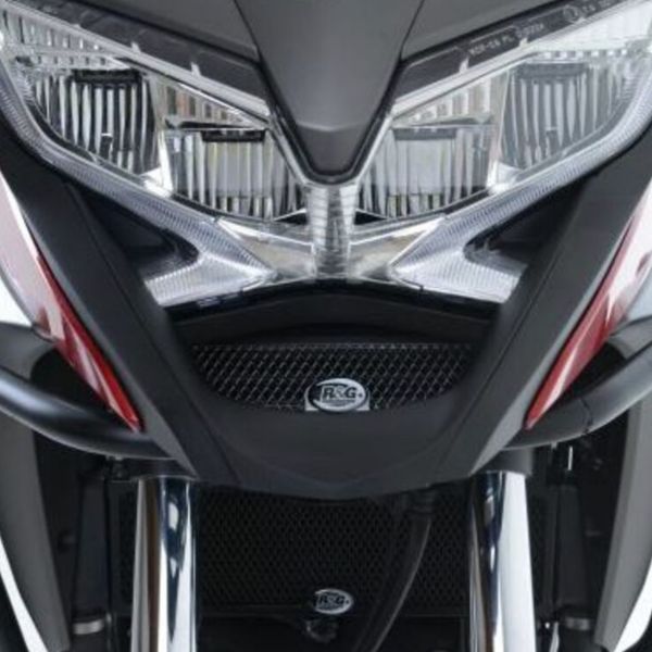 Protection de radiateur R&G Racing Grille de radiateur d'huile Alu Honda VFR800X Crossrunner (15-20)