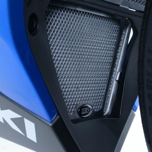 Protection de radiateur R&G Racing Grille de radiateur d'huile Alu Suzuki GSX-R1000 (17-21)