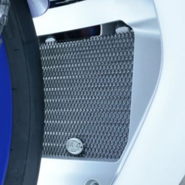 Protection de radiateur R&G Racing Grille de radiateur d'huile Alu Yamaha YZF-R1 (15-20)