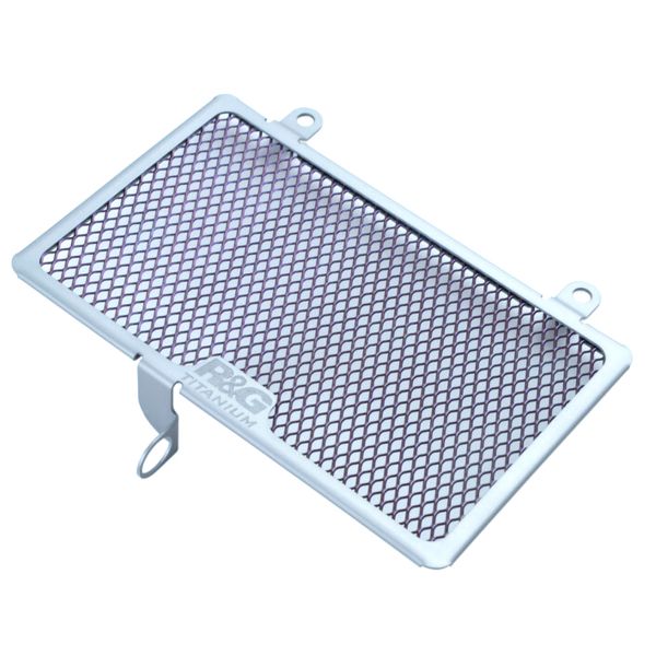 Protection de radiateur R&G Racing Grille de radiateur d'huile Titane Yamaha MT-10 (16-20)