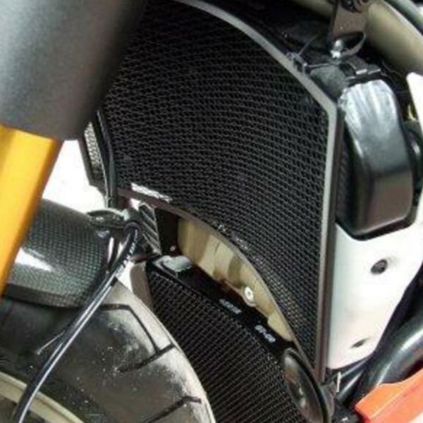 Protection de radiateur R&G Racing Grille de radiateur (eau/huile) Alu Ducati Streetfighter 1100 (09-14)