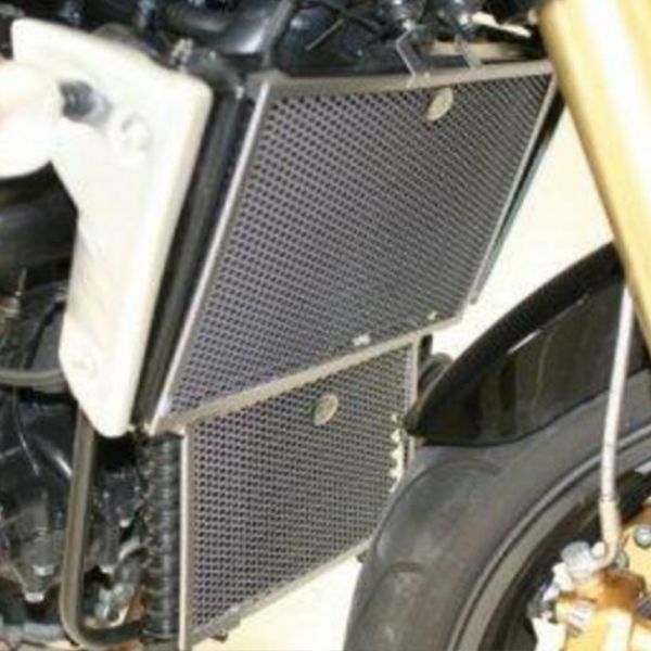 Protection de radiateur R&G Racing Grille de radiateur (eau/huile) Alu Suzuki GSX-R1000 (07-08)