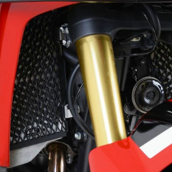 Protection de radiateur R&G Racing Grille de radiateur Inox Honda CRF1000L Africa Twin (16-19)