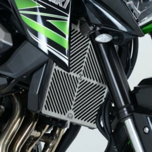 Protection de radiateur R&G Racing Grille de radiateur Inox Kawasaki Z750/Z800/Z1000 (07-20)