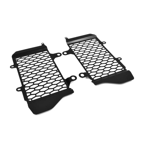 Protection de radiateur Zieger Grille de radiateur Inox Noir Honda CRF1100L Africa Twin (20-21)