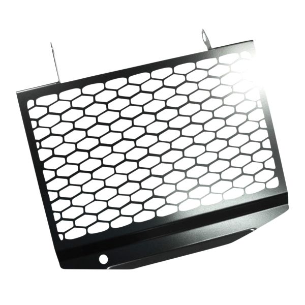 Protection de radiateur Zieger Grille de radiateur Inox Noir Suzuki V-Strom 650 (12-19)