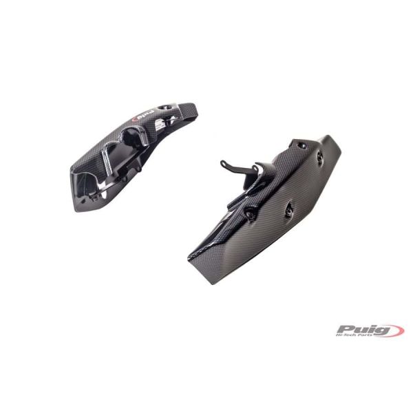 Sabot moteur Puig Sabot moteur Carbone Triumph Street Triple (07-12)