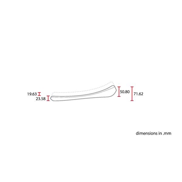 C-Racer Bobber Solo Seat Medium