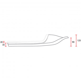 C-Racer Bolntor Cuir Yamaha XSR700 (20-21)