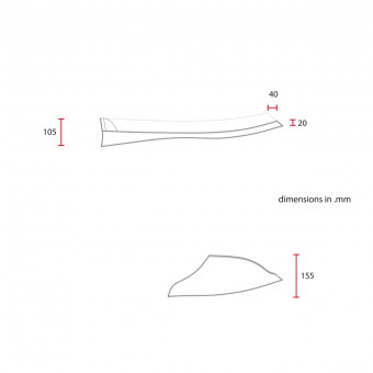 C-Racer Cafe Racer + Dosseret BMW R75/R100 (69-96)