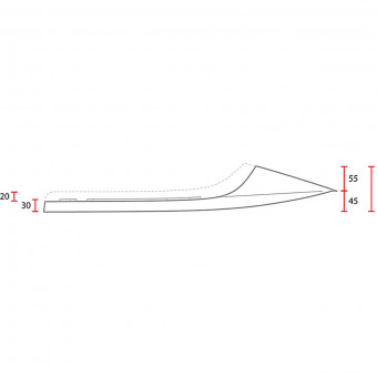 C-Racer Flat Racer Cuir Yamaha XSR700 (20-21)