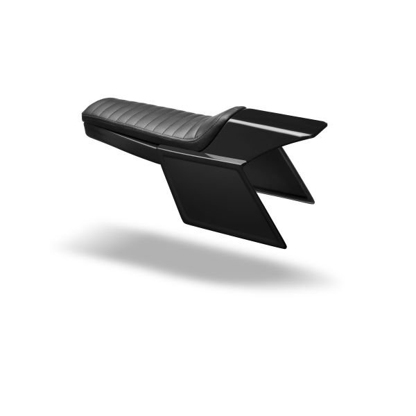 Selles C-Racer Flat Track Seat + Plaques Numero Yamaha XSR700 (20-21)