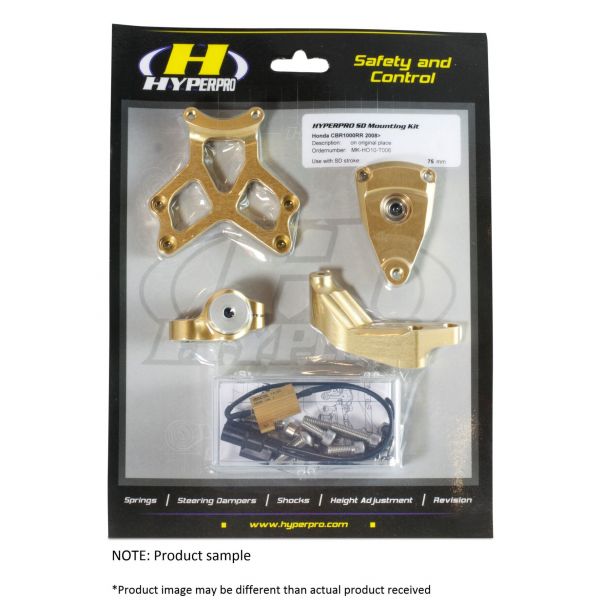 Amortisseur de direction Hyperpro Kit de montage amortisseur de direction Yamaha FZ8/FZ1 (06-15)