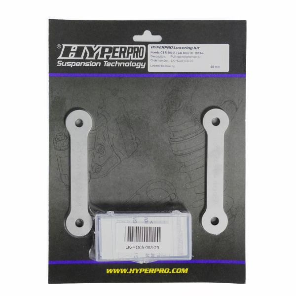 Kit de rabaissement Hyperpro Kit De Rabaissement Honda -20mm CB500F/CBR500R/CB500X (19-21)