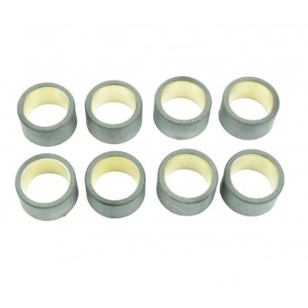 Galets de variateur Athena Jeu de 8 galets Athena 25x14,9mm 12g Galets de variateur Athena Jeu de 8 galets Athena 25x14,9mm 12g
