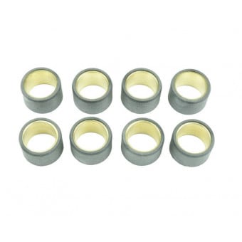 Galets de variateur Athena Jeu de 8 galets Athena 25x17mm 16g Galets de variateur Athena Jeu de 8 galets Athena 25x17mm 16g