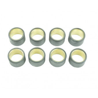 Galets de variateur Athena Jeu de 8 galets Athena 25x17mm 17g Galets de variateur Athena Jeu de 8 galets Athena 25x17mm 17g