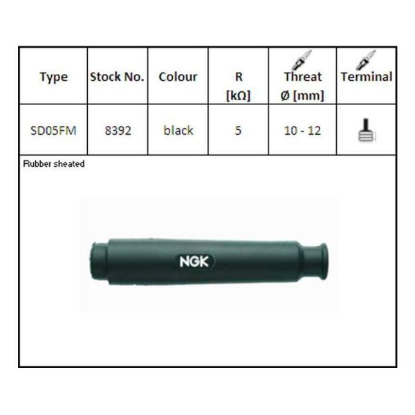 Anti-parasite NGK SD05FMC