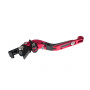 Leviers Chaft Leviers d'embrayage + frein Chaft repliables et rglables Rouge