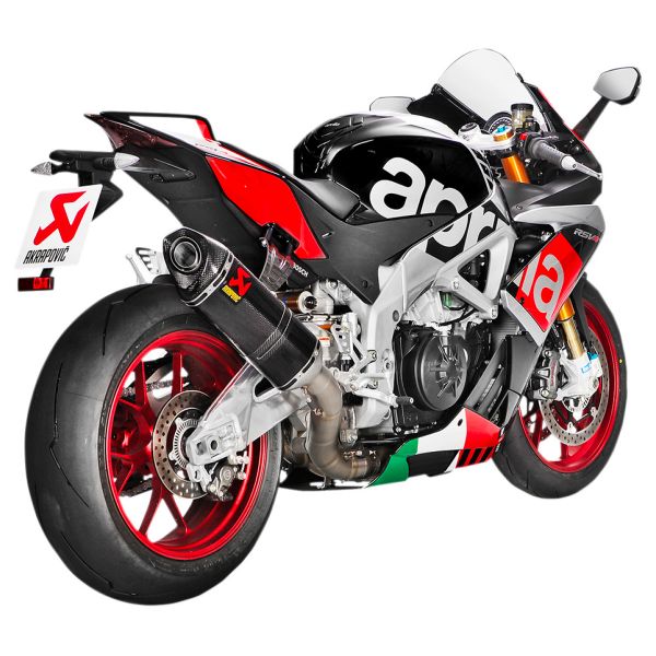 Akrapovic Evo Titane/Carbone Aprilia RSV4/Tuono V4 (15-20)