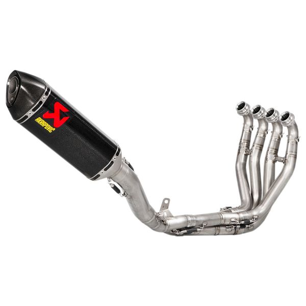 Ligne complte Akrapovic Evo Titane/Carbone Kawasaki ZX10R/ZX10RR (16-20)