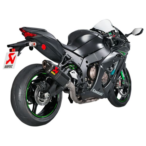 Akrapovic Evo Titane/Carbone Kawasaki ZX10R/ZX10RR (16-20)