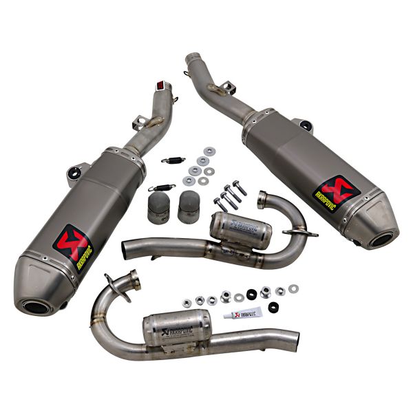 Ligne complte Akrapovic Evo Titane Honda CRF250R (18-21)