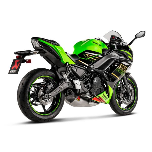 Akrapovic Racing Inox/Titane/Carbone Kawasaki Z650/Ninja 650 (17-20)