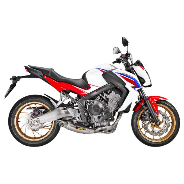 Akrapovic Racing Inox/Titane Honda CB650F/CBR650F (14-16)