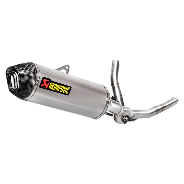 Ligne complte Akrapovic Racing Inox/Titane Suzuki V-Strom 650 (17-23)
