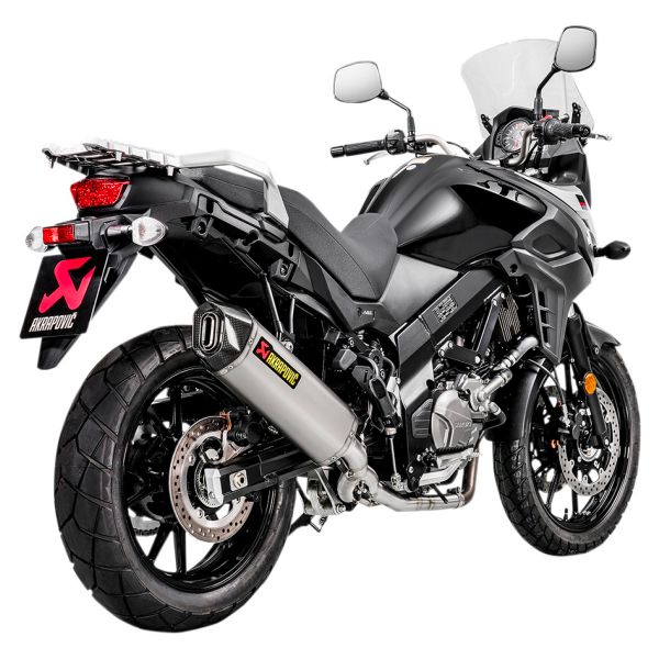 Akrapovic Racing Inox/Titane Suzuki V-Strom 650 (17-23)