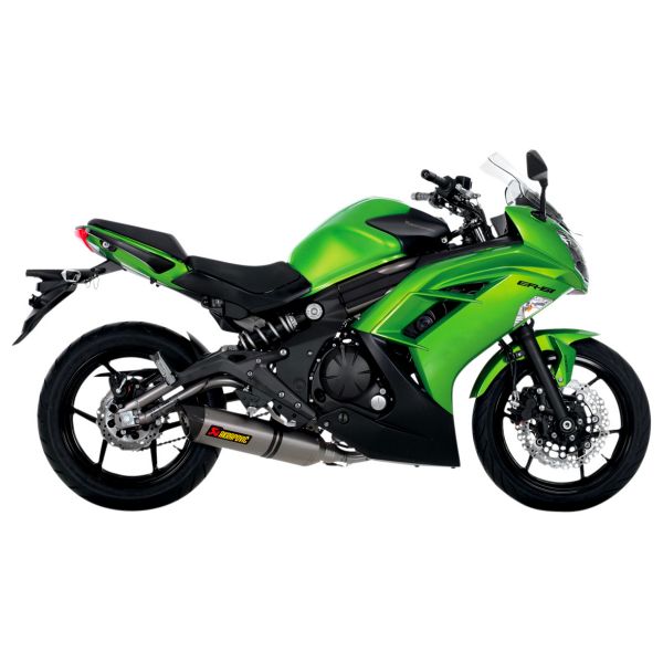 Ligne complte Akrapovic Racing Titane Kawasaki ER-6N/ER-6F (12-16)