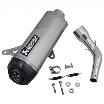 Silencieux Akrapovic Inox/Carbone Vespa GTS125/GTS250/GTV250/GTS300 (05-20) Silencieux Akrapovic Inox/Carbone Vespa GTS125/GTS250/GTV250/GTS300 (05-20)