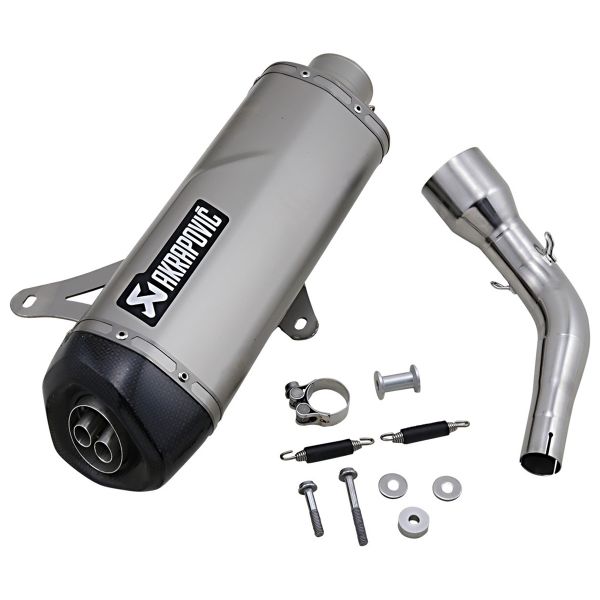 Silencieux Akrapovic Inox/Carbone Vespa GTS125/GTS250/GTV250/GTS300 (05-20)
