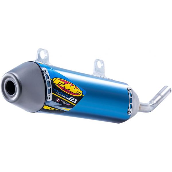 Silencieux FMF Powercore 2.1 Titane Anodis KTM EXC, Husqvarna TE/TC 250/300 (17-19)