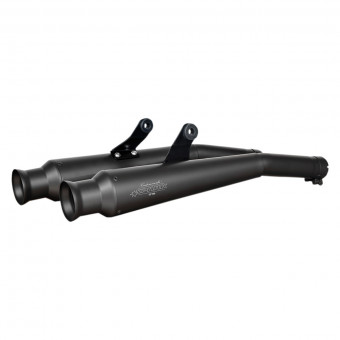 Silencieux Spark Trumpet Inox Black BMW R100GS/R100R/R100RS/R100RT (87-95) Silencieux Spark Trumpet Inox Black BMW R100GS/R100R/R100RS/R100RT (87-95)