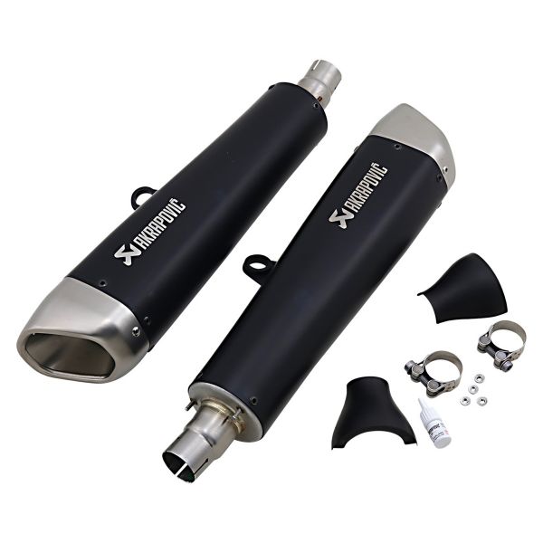 Silencieux Akrapovic Titane Black Triumph Speed Twin/Thruxton 1200 (16-23)