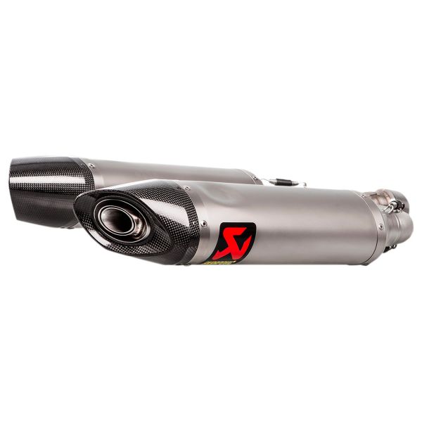 Silencieux Akrapovic Titane/Carbone Aprilia Shiver 900 (17-20)