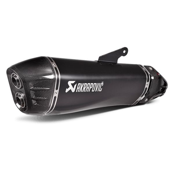 Silencieux Akrapovic Titane/Carbone Black Kawasaki Ninja H2SX (18-21)