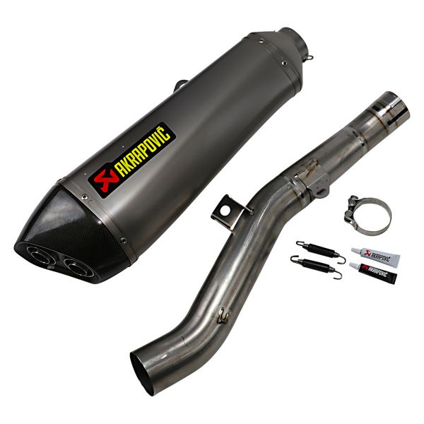 Silencieux Akrapovic Titane/Carbone Kawasaki GTR 1400 (08-16)
