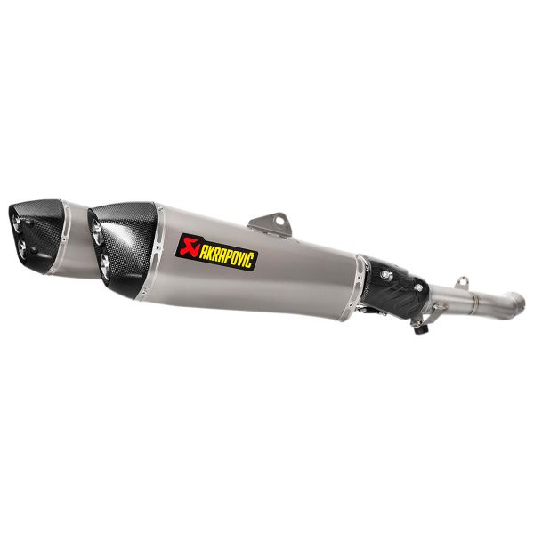 Silencieux Akrapovic Titane/Carbone Kawasaki ZZR1400 (12-20)