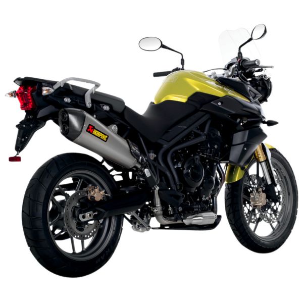 Silencieux Akrapovic Titane/Carbone Triumph Tiger 800 (11-16)