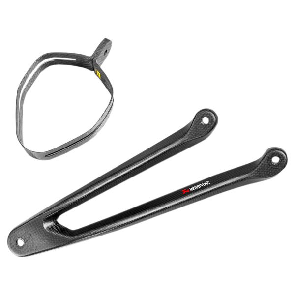 Support d'chappement Akrapovic Support de silencieux Carbone Kawasaki ZX10R/ZX10RR 2016-2020