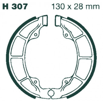 Machoires de frein EBC EBC Standard H307 Machoires de frein EBC EBC Standard H307